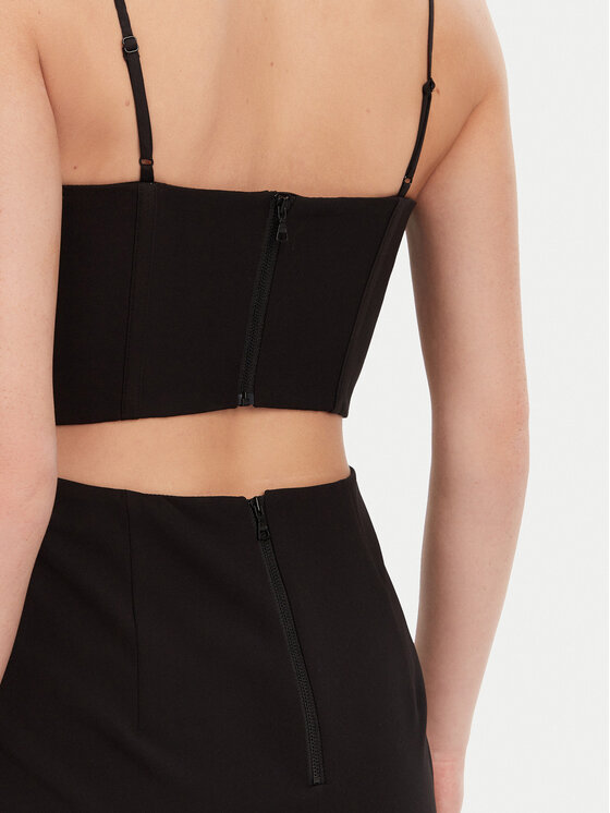 Bardot Bardot Večerné šaty 58535DB Čierna Regular Fit