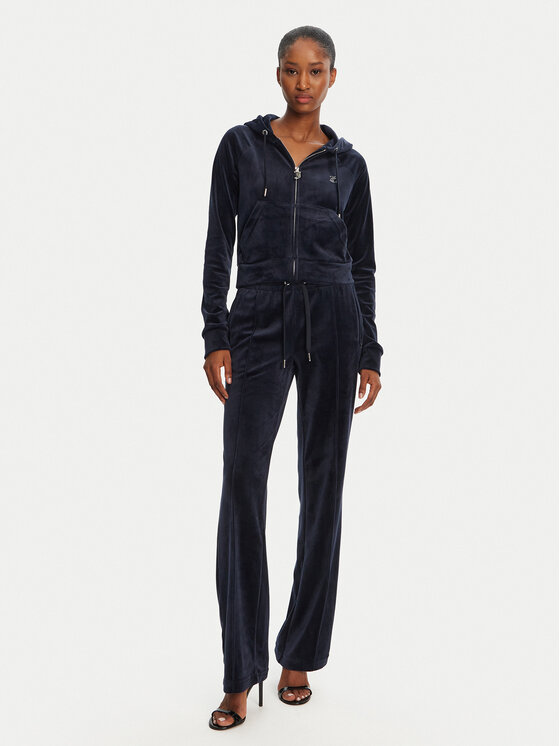 Juicy Couture Juicy Couture Спортивні штани Tina JCAPW045 Cиній Regular Fit