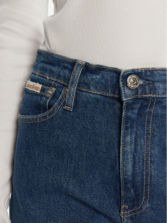 Calvin Klein Jeans Calvin Klein Jeans Traperice Authetnic J20J224898 Plava Bootcut Fit