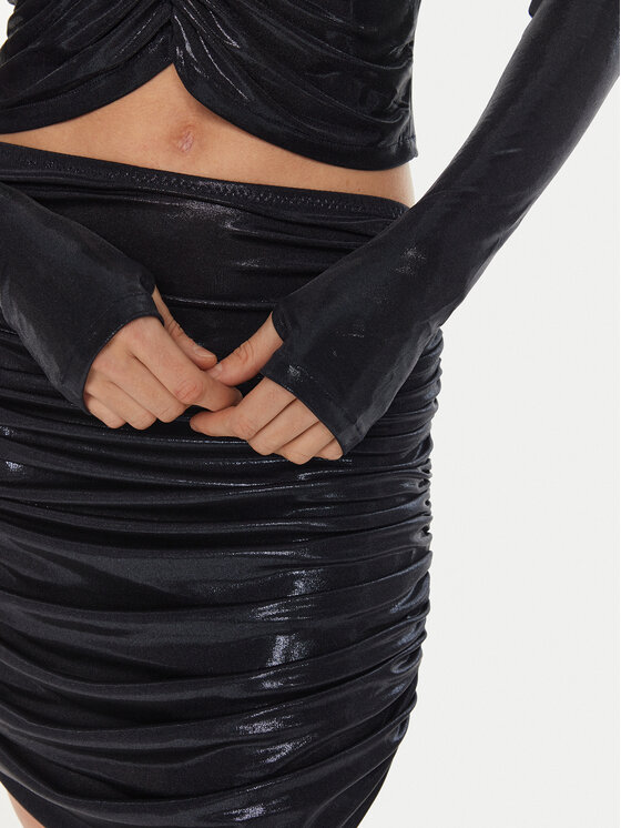 NORMA KAMALI NORMA KAMALI Bluse ST2246LME39951 Dunkelblau Slim Fit