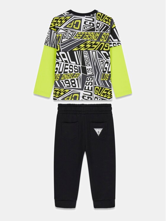 Guess Guess Blūzes un bikšu komplekts N6RG00 K8HM4 Daudzkrāsains Regular Fit