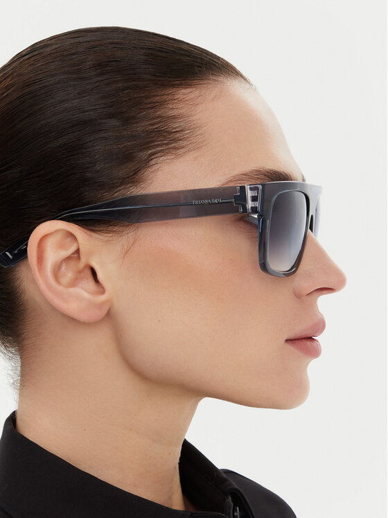 Trussardi Trussardi Okulary przeciwsłoneczne TSM9061 Granatowy