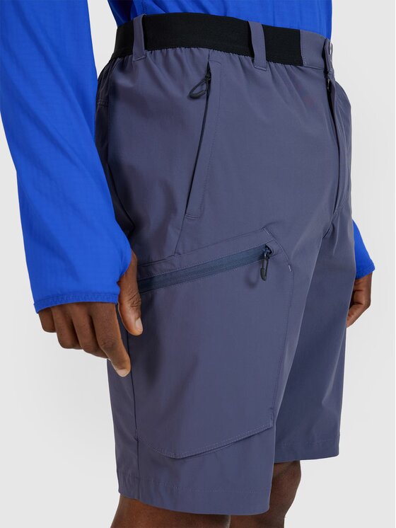 4F 4F Pantaloncini 4FWSS25TFSHM0878-22S Grigio scuro Regular Fit