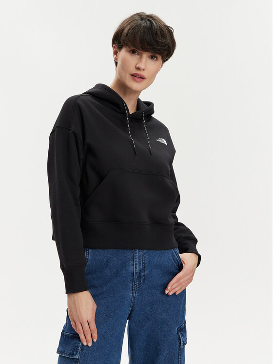 The North Face Mikina NF0A87FK Čierna Regular Fit