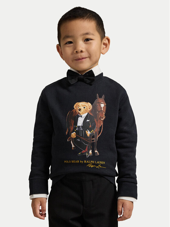 Polo Ralph Lauren Polo Ralph Lauren Світшот 322A10261001 Чорний Regular Fit