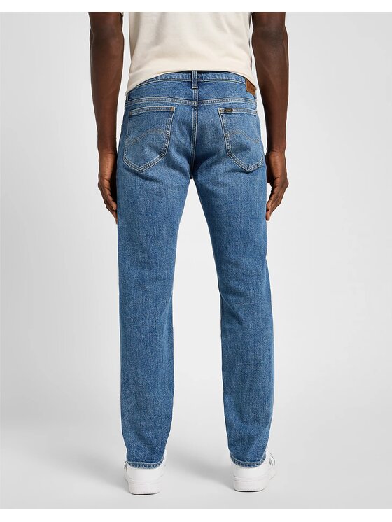 Lee Lee Jeansy RIDER Niebieski Slim Fit