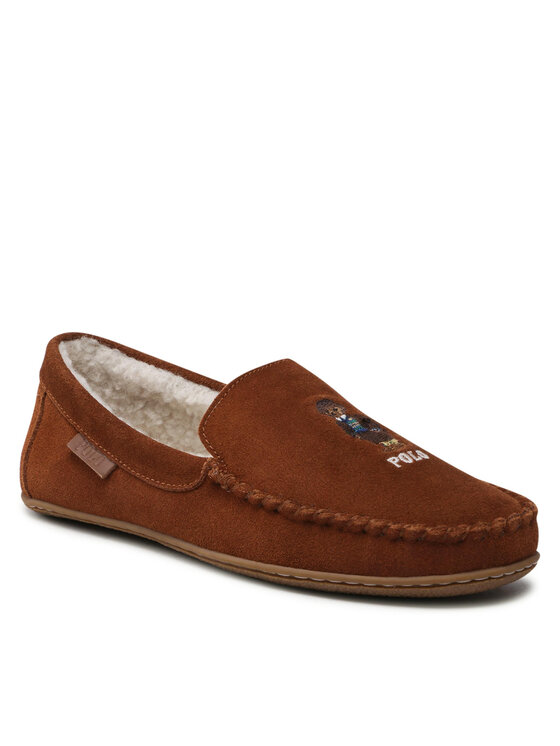 Polo Ralph Lauren Mocassins Collins Bear RF103873 Marron Modivo