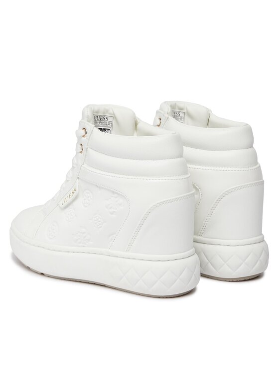 Guess Guess Сникърси Roxana FL8ROX LEA12 Бял