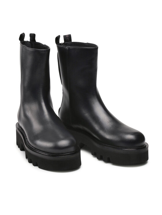 Furla Furla Schnürstiefeletten Rita YE63FRI-BX0272-O6000-1-019-20-AL Schwarz