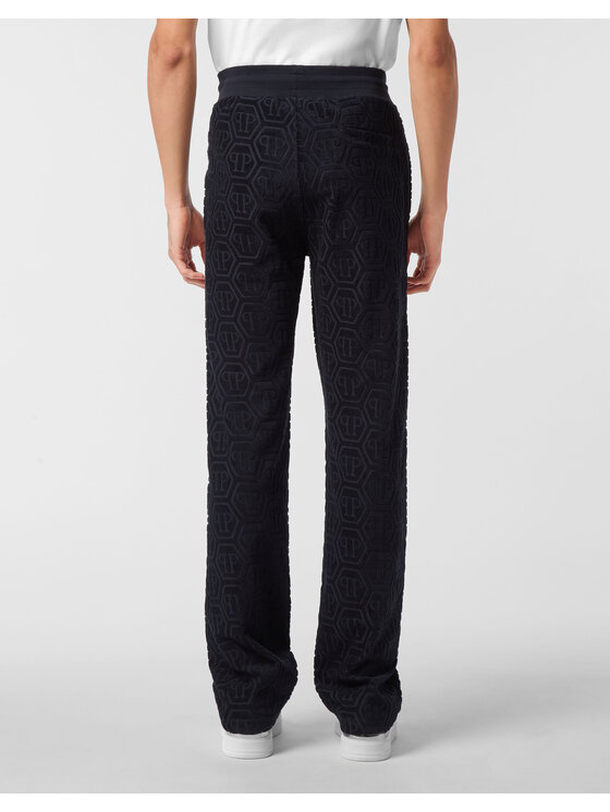 PHILIPP PLEIN PHILIPP PLEIN Spodnie dresowe 26949 Granatowy Jogger Fit