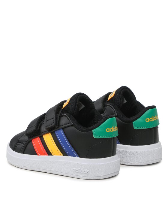 adidas adidas Sneakersy Grand Court Lifestyle Hook and Loop Shoes HP8918 Černá