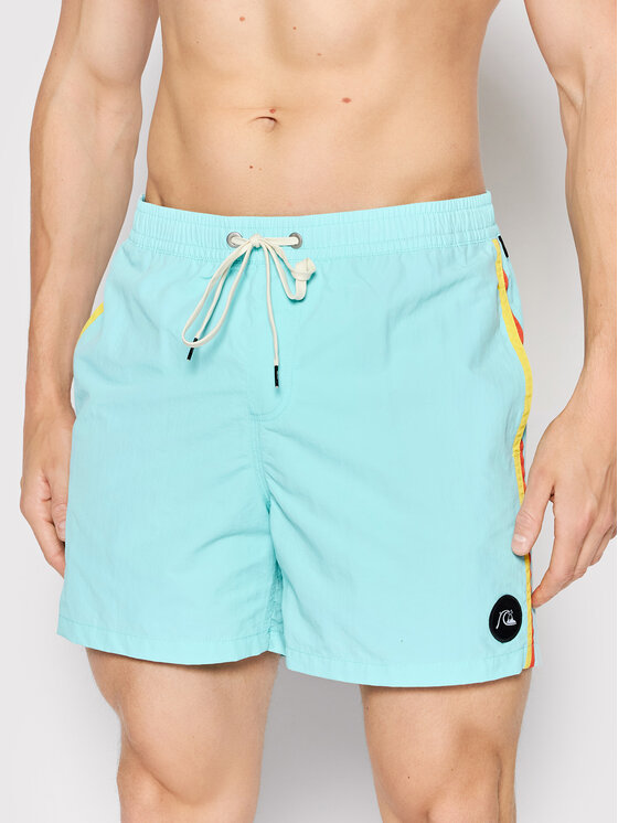 Badeshorts Quiksilver, Größe S Blau Ocean Beach Please 16\ EQYJV03851