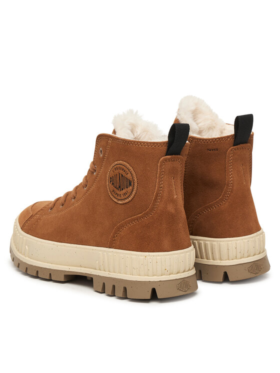 Palladium Palladium Туристически oбувки Pallashock Zip Warm 74353-257-M Кафяв