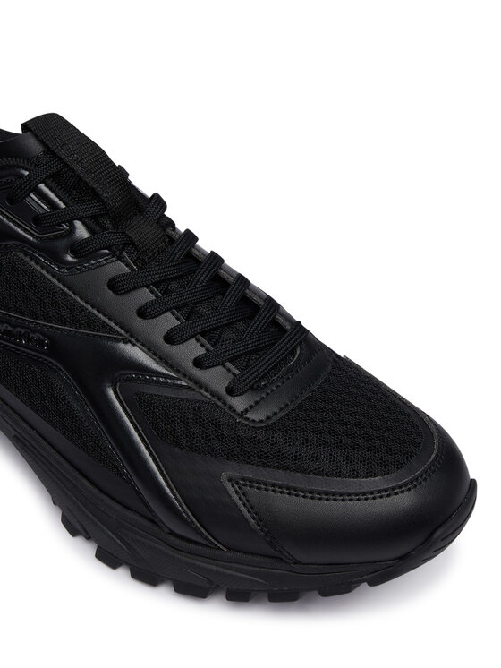 Calvin Klein Calvin Klein Tenisice Hike Runner Ckstripe Met Mix Mat HM0HM02341 Crna