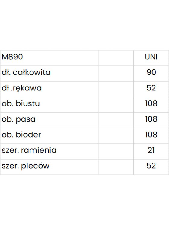 FIGL FIGL Sweter M890 Biały Oversize
