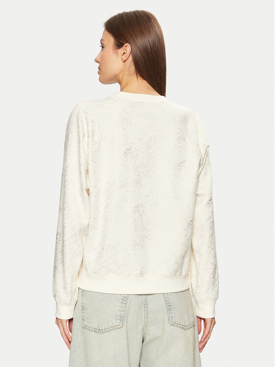 Gap Gap Pulóver 588019-04 Ekru Relaxed Fit
