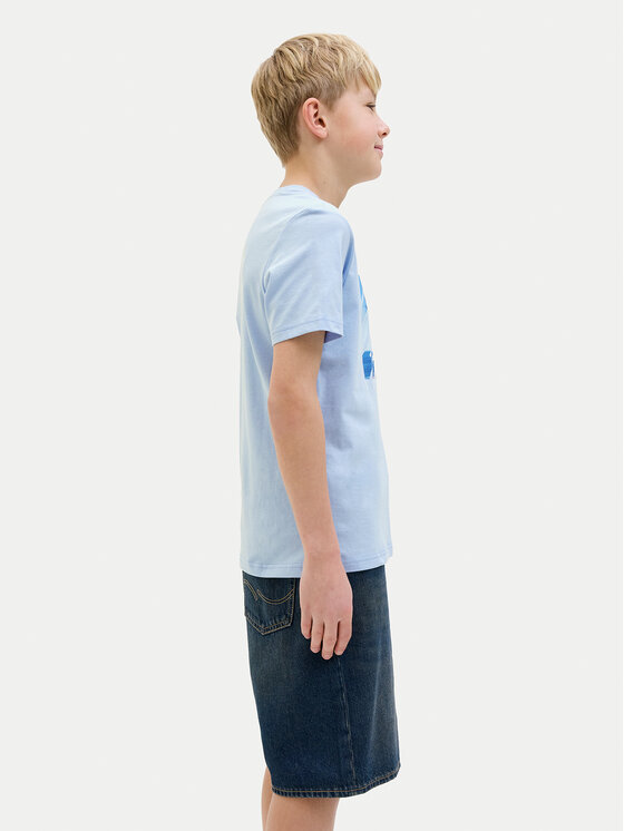 Jack&Jones Junior Jack&Jones Junior Футболка Colton 12269809 Блакитний Regular Fit