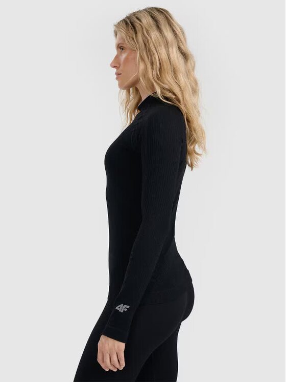 4F 4F Intimo termico pezzo sopra 4FWAW25USEAF205-20S Nero
