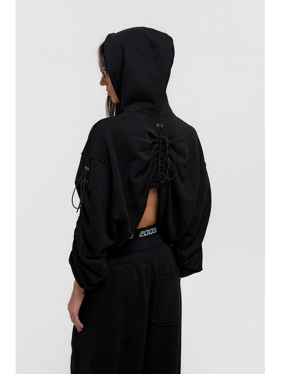 2005 2005 Bluza Pull Czarny Oversize