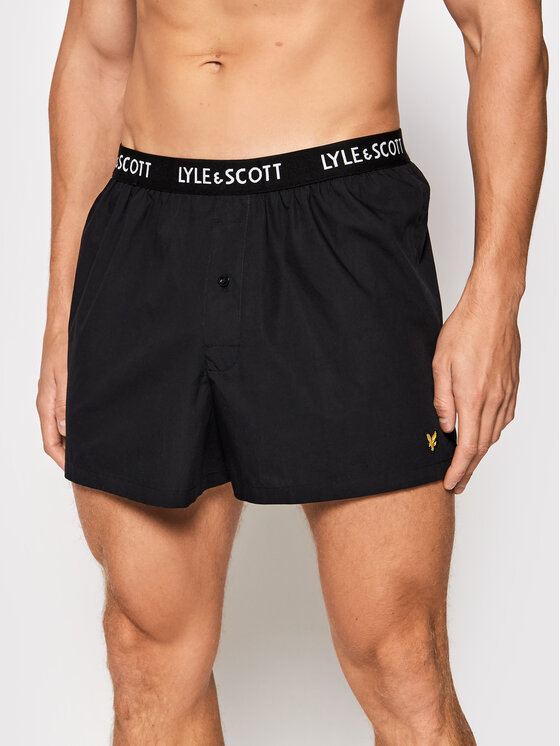 Lyle & Scott Lyle & Scott Set di boxer Dylan LSBOXER006 Nero