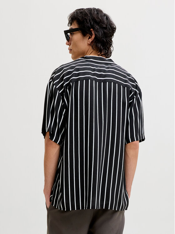 Jack & Jones Jack & Jones Риза Jeff 12288853 Черен Relaxed Fit