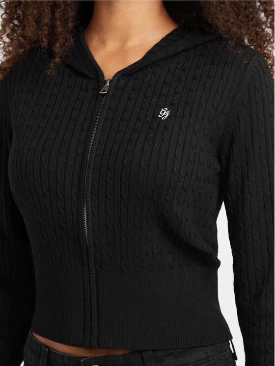 Guess Jeans Guess Jeans Sweter 178654 Czarny Classic Fit