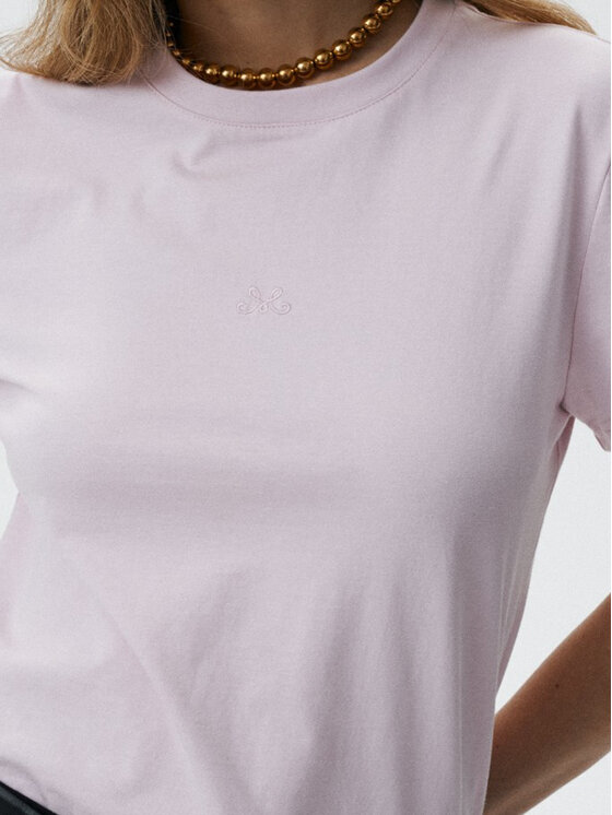 MARI PRETI MARI PRETI T-shirt Essenza Rosa Regular Fit