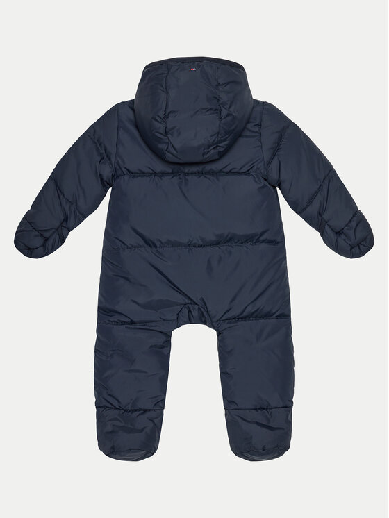 Tommy Hilfiger Tommy Hilfiger Kombinezon zimowy KN0KN01908 Granatowy Regular Fit