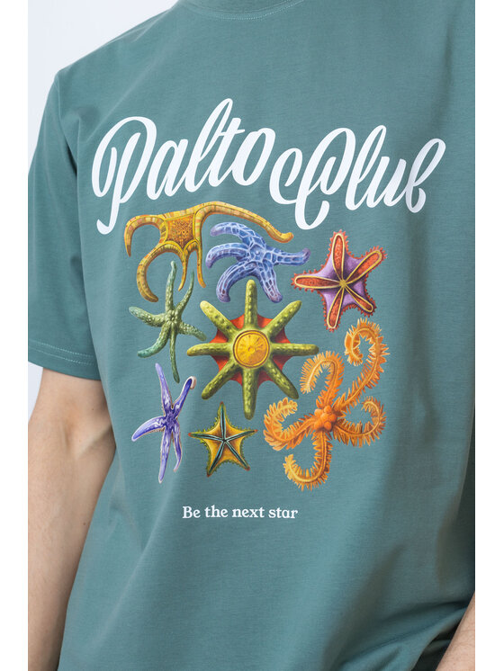 Palto Palto T-Shirt Nautica Zielony Relaxed Fit