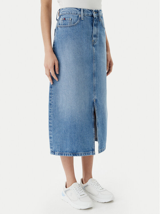 Spódnica jeansowa Tommy Hilfiger