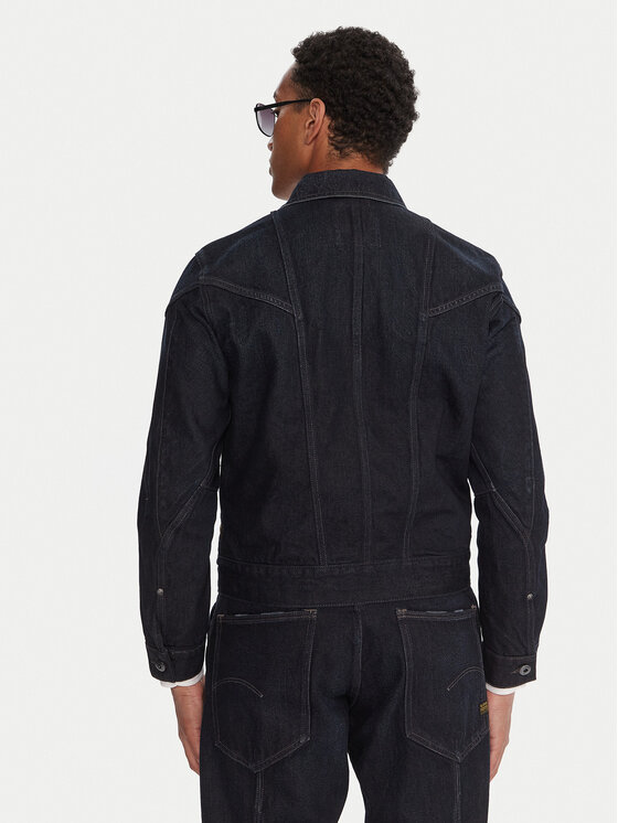 G-Star Raw G-Star Raw Džínsová bunda Kitoh 3D D27404-E207 Tmavomodrá Regular Fit
