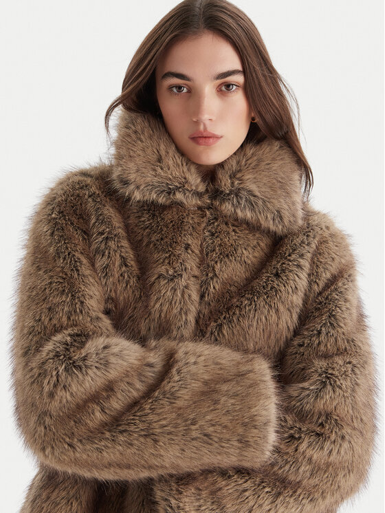 Liu Jo Liu Jo Шуба MF5232 E1095 Коричневий Regular Fit