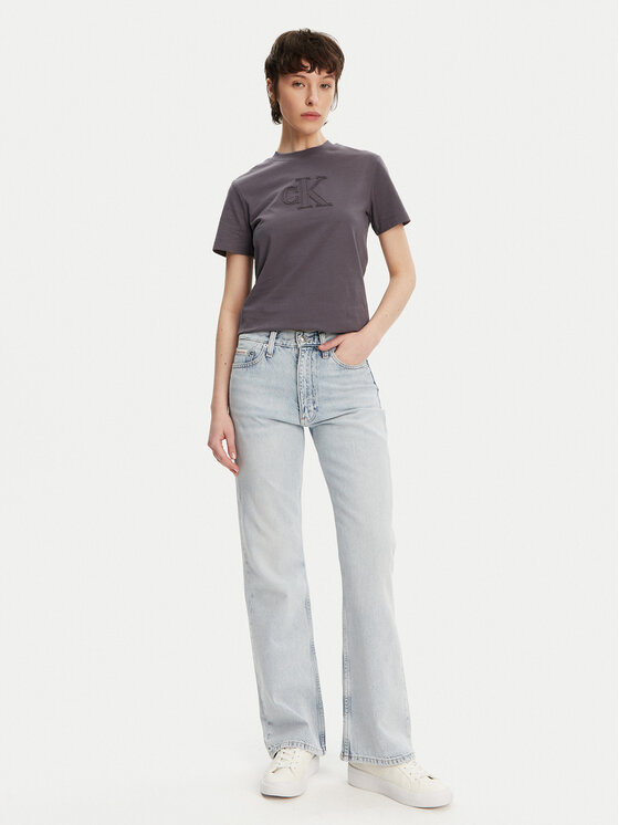 Calvin Klein Jeans Calvin Klein Jeans Jeans hlače Authentic J20J225125 Modra Bootcut Fit