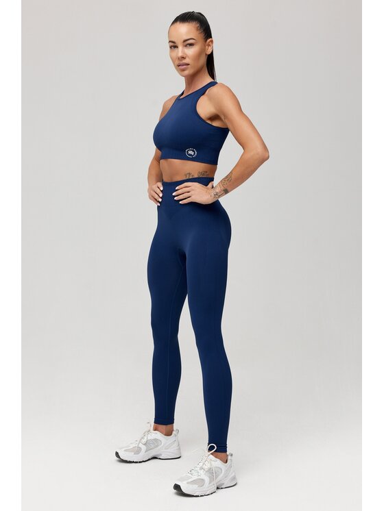 ROUGH RADICAL ROUGH RADICAL Biustonosz sportowy SEAMLESS LINEA SPORTS BRA Granatowy