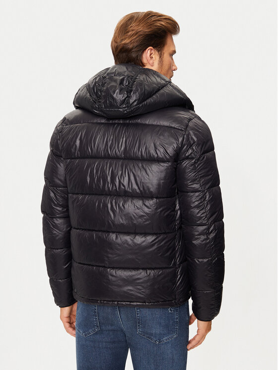 KARL LAGERFELD KARL LAGERFELD Vatovaná bunda 505022 544590 Černá Slim Fit
