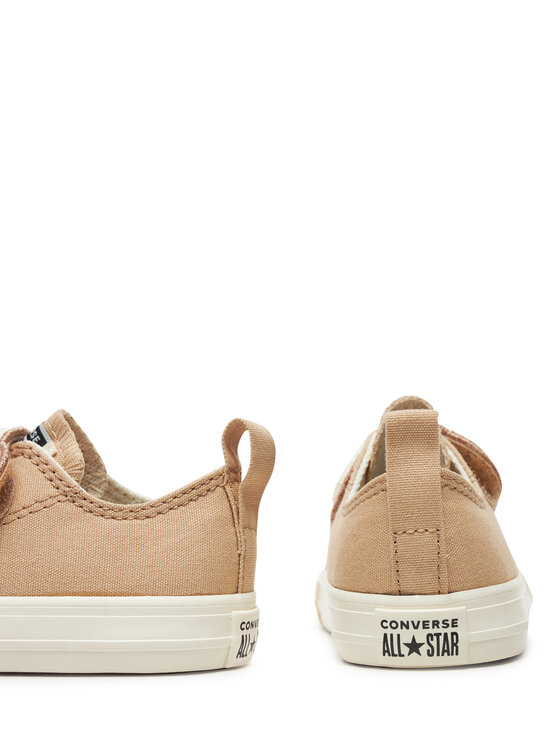 Converse Converse Trampki Chuck Taylor All Star One Strap Ox A10040C Beżowy
