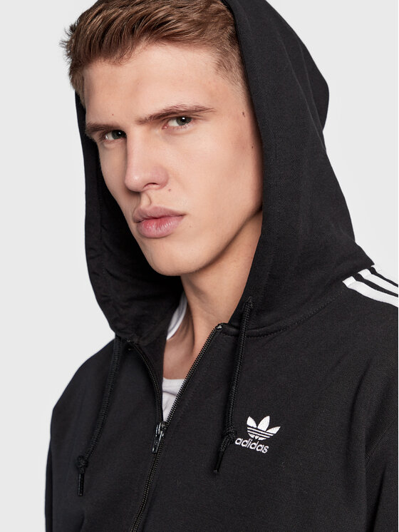 adidas adidas Mikina adicolor Classics DV1551 Čierna Regular Fit