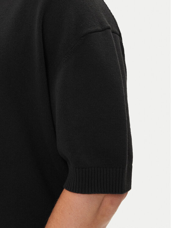 HUGO HUGO Pulover San Carson-CP 50543765 Negru Relaxed Fit