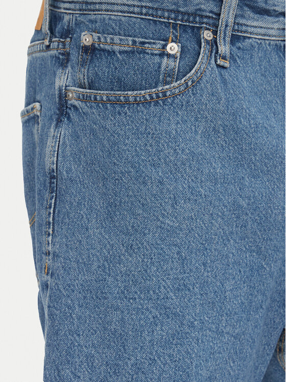 Jack & Jones Jack & Jones Džínové šortky Alex 12269532 Modrá Baggy Fit