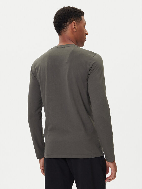 Aeronautica Militare Aeronautica Militare Тениска с дълъг ръкав 252TS2477UJ00641 Сив Regular Fit