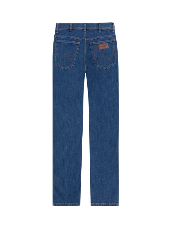 Wrangler Wrangler Jeansy TEXAS SLIM Niebieski Slim Fit