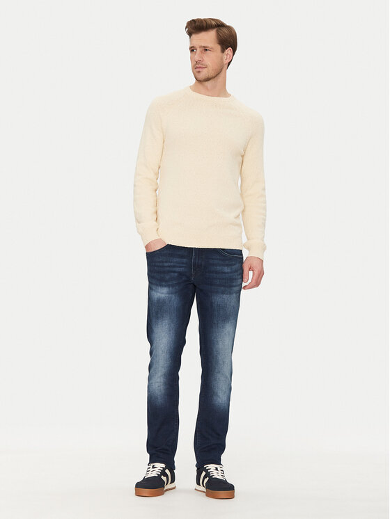 Blend Blend Džinsai 20712391 Tamsiai mėlyna Slim Fit
