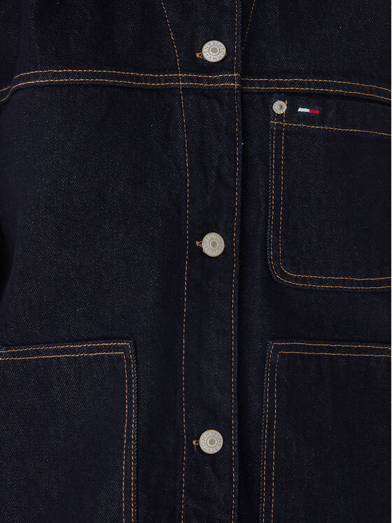 Tommy Jeans Tommy Jeans Džinsa jaka Chore DW0DW21981 Tumši zils Regular Fit