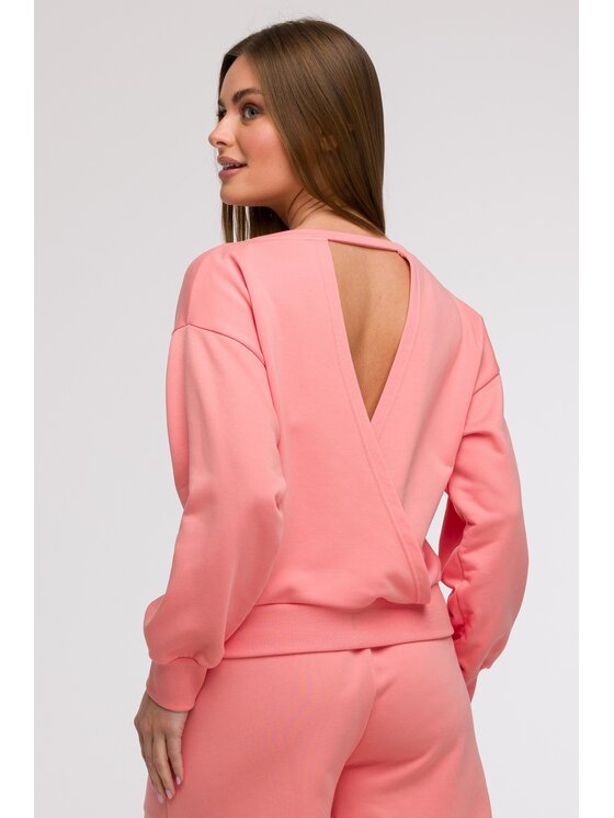 BeWear BeWear Bluza B293 Różowy Comfortable Fit