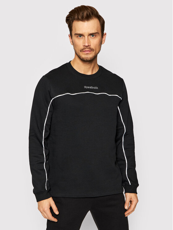 Reebok Reebok Μπλούζα Training Essentials GS9320 Μαύρο Regular Fit