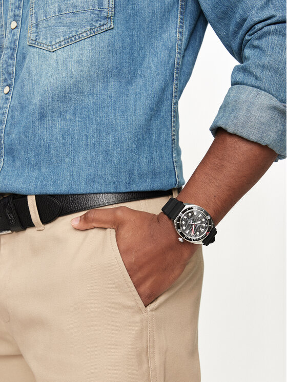 Fossil Fossil Käekell Breaker FS6062 Must