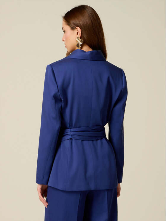 Oltre Oltre Giacca da abito R078R102515N024 Blu Regular Fit