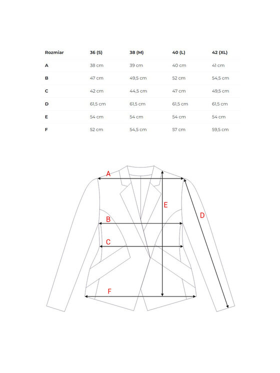 Stylove Stylove Sako S353 Zelená Modern Fit