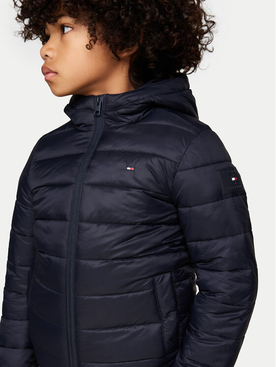 Tommy Hilfiger Tommy Hilfiger Puhovka KS0KS00584 D Mornarsko modra Regular Fit