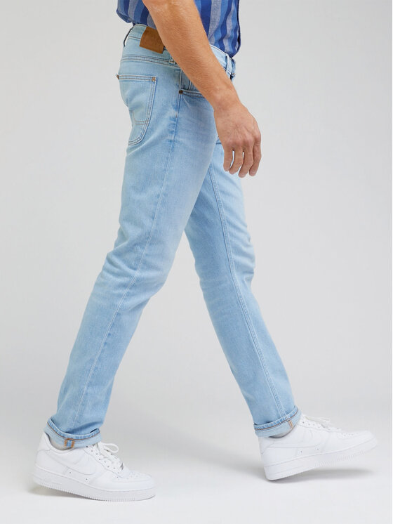 Lee Lee Jeansy Luke L719ICC25 112331736 Błękitny Slim Tapered Fit